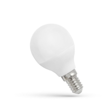 spectrumLED E14 LED kisgömb „izzó" 6W 480lm Meleg fehér izzó