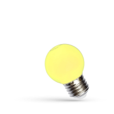 spectrumLED E27 LED kisgömb „izzó&quot; 1W Sárga izzó