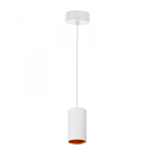 spectrumLED GU10 x1 IP20 pendant lamp fehér arany kerek világítás