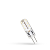 spectrumLED LED G4 szilikonos kapszula 12V 1,5W CW 10x35mm