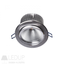 spectrumLED LUVIA LED COB DOWNLIGHT 230V 20W 60st. 139mm CW silver világítás