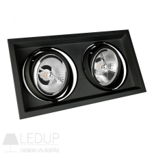 spectrumLED MODERN DAY DUE MAXI AR111 GU10 x 2 black világítás
