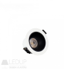 spectrumLED ORBITO DOWNLIGHT 6-20W WW 230V 40DEG IP44 RA90 UGR<19 WHITE ROUND, BLACK MAT REFLECTOR, WITH POWER CHANGE, 5Y WARRANTY