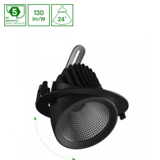 spectrumLED SAL SILENA 2 830 27W 230V 24deg Fekete MESH világítás