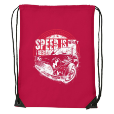 Speed is what i need - Sport táska piros tornazsák
