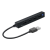 Speedlink USB elosztó-HUB, 4 port, USB 2.0, SPEEDLINK "Snappy Slim" fekete