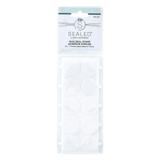 Spellbinders Kétoldalas ragasztó viaszpecsétekhez - Wax Seal Adhesive Circles - Wax Bead (50 db) pecsételés