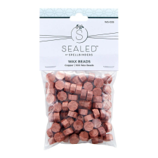 Spellbinders Viaszgyöngy - Copper - Réz - Wax Bead (100 db) pecsételés