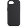 SPELLO Mag+ Silicone Case for iPhone 16e/17e - fekete szilikon tok