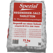  Spezial regeneráló sótabletta vízlágyítókhoz 25 kg tisztító- és takarítószer, higiénia