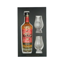  Spice King whisky Ajándékcsomag 2 pohárral DRS (0,7L / 46%) whisky