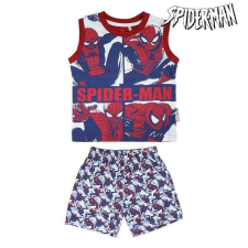 Spiderman Fiú Nyári Pizsamát Spiderman Piros Fehér gyerek hálóing, pizsama