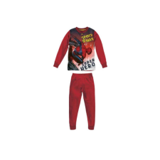  Spiderman hosszú pizsama, MV40M4602 modell, Piros, 122 cm, 7 év gyerek hálóing, pizsama