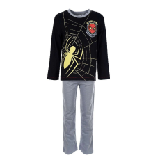  Spiderman HU2129 hosszú pizsama, fekete/szürke, 8 év - 128 CM