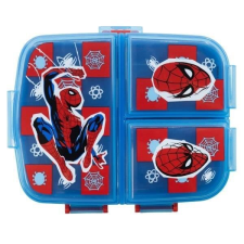 Spiderman több rekeszes uzsonnás doboz - fedél tárolós babaétkészlet