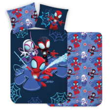 Spidey és barátai 100% pamut ágyneműgarnitúra 140x200cm ágyneműhuzat + 70x90cm párnahuzat lakástextília