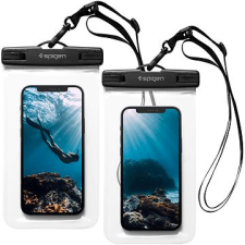 Spigen A601 vízálló telefon tok 2 csomag, átlátszó tok és táska