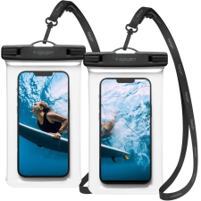 Spigen A601 Waterproof Phone Case 2 Pack, clear, AMP03098 tok és táska