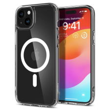 Spigen ACS07049 Spigen Ultra Hybrid MAG Apple iPhone 15 ütésálló tok, Fehér (Magsafe) tok és táska