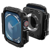 Spigen ACS08593 Spigen Rugged Armor Apple Watch 10 (42mm) ütésálló tok, matt fekete