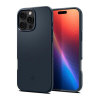 Spigen ACS08691 Spigen Thin Fit Apple Iphone 16 Pro ütésálló tok, MagSafe, Metálkék
