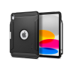Spigen Apple iPad 10.9 (2022) ütésálló hátlap Apple Pencil tartóval - Spigen Rugged    Armor - fekete (SP0231)