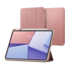 Spigen Apple Ipad Pro 11 (2024) urban fit (flip, trifold, asztali tartó, ceruza tartó, textil minta) rozéarany