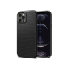 Spigen Apple iPhone 12/12 Pro ütésálló hátlap - Spigen Liquid Air - fekete