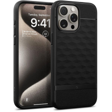 Spigen Caseology Parallax MagSafe Matte Black iPhone 15 Pro Max tok tok és táska