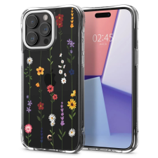 Spigen Ciel by Cyril Cecile hátlaptok iPhone 15 Pro Max átlátszó-virágmintás tok és táska
