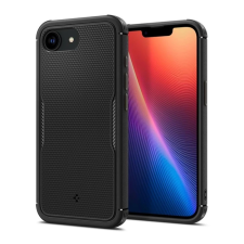 Spigen CRYSTAL FLEX MAGSAFE szilikon telefonvédő (ütésállóság. légpárnás sarok. MagSafe) FEKETE tok és táska