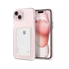 Spigen Crystal Slot Apple iPhone 15 Tok - Átlátszó tok és táska