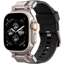 Spigen Dura Pro Armor Band Apple Watch 49/45/44/42mm - fekete okosóra kellék