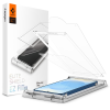 Spigen EliteShield EZ Fit HD Samsung Galaxy S25+ tempered kijelzővédő fólia felhelyező kerettel (1db)