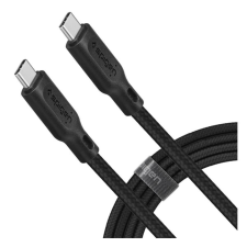 Spigen Essential C11C1 USB-C/USB-C adatkábel (1,5m), fekete mobiltelefon kellék