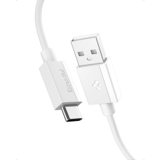 Spigen Essential USB-A to USB C-60W Cable 1m White ACA08715 kábel és adapter