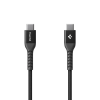 Spigen Essential USB-C to USB-C 100W Fabric Cable 1m Black ACA11103
