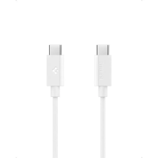Spigen Essential USB-C to USB-C 60W cable 1m White  ACA08717 kábel és adapter