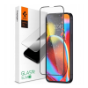 Spigen FC képernyővédő üveg (2.5D, ujjlenyomatmentes, extra karcálló, 9H, ultravékony, 0.3mm, színkiemelés) FEKETE Apple iPhone 13, Apple iPhone 13 Pro, Apple iPhone 14