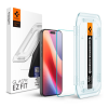 Spigen Glas.tR EZ Fit Apple iPhone 16 Pro tempered kijelzővédő fólia felhelyező kerettel (2db) AGL07928