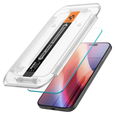 Spigen Glas.tR ”EZ FIT” üvegfólia felhelyezést segítő kerettel iPhone 16 Pro Max mobiltelefon kellék