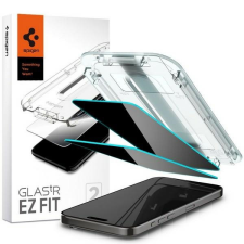 Spigen Glas.TR iPhone 15 Pro 6.1&quot; &quot;EZ FIT&quot; 2 db edzett üveg mobiltelefon kellék