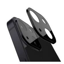 Spigen Glas.TR Optik Apple iPhone 13 Tempered kamera lencse fólia, fekete (2db) mobiltelefon kellék