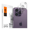 Spigen Glas.tR Optik Apple iPhone 14 Pro/14 Pro Max Tempered kameravédő fólia (2db)