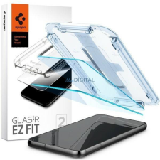 Spigen Glas.TR Samsung S23+ 2db &quot;EZ FIT&quot; edzett üveg kijelzővédő fólia mobiltelefon kellék