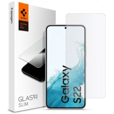 Spigen Glas.tR Slim HD Samsung Galaxy S22 edzett üveg kijelzővédő fólia (AGL04155) mobiltelefon kellék