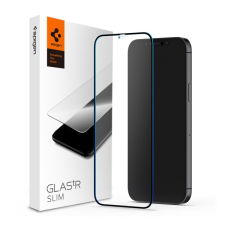 Spigen Glass FC Apple iPhone 12 Pro Max Tempered kijelzővédő fólia (AGL01468) mobiltelefon kellék