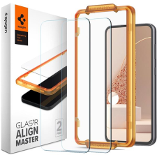 Spigen Glass tR AlignMaster 2 Pack Samsung Galaxy S23 FE üvegfólia mobiltelefon kellék