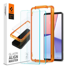 Spigen Glass tR AlignMaster Sony Xperia 1 VI kijelzővédő (AGL08271) mobiltelefon kellék