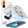 Spigen Glass tR EZ Fit 2 Pack Privacy Sensor Open iPhone 14 Plus/13 Pro Max üvegfólia